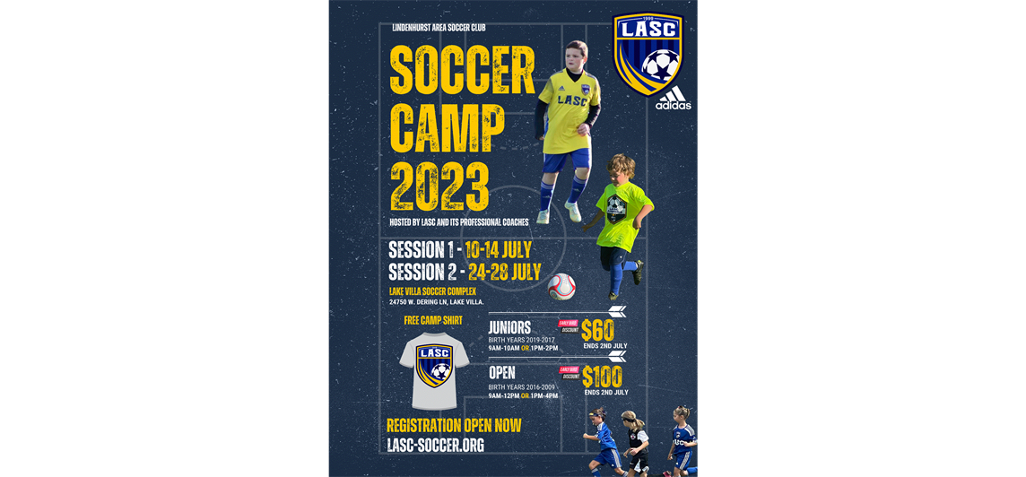 LASC Summer 2023 Soccer Camps 